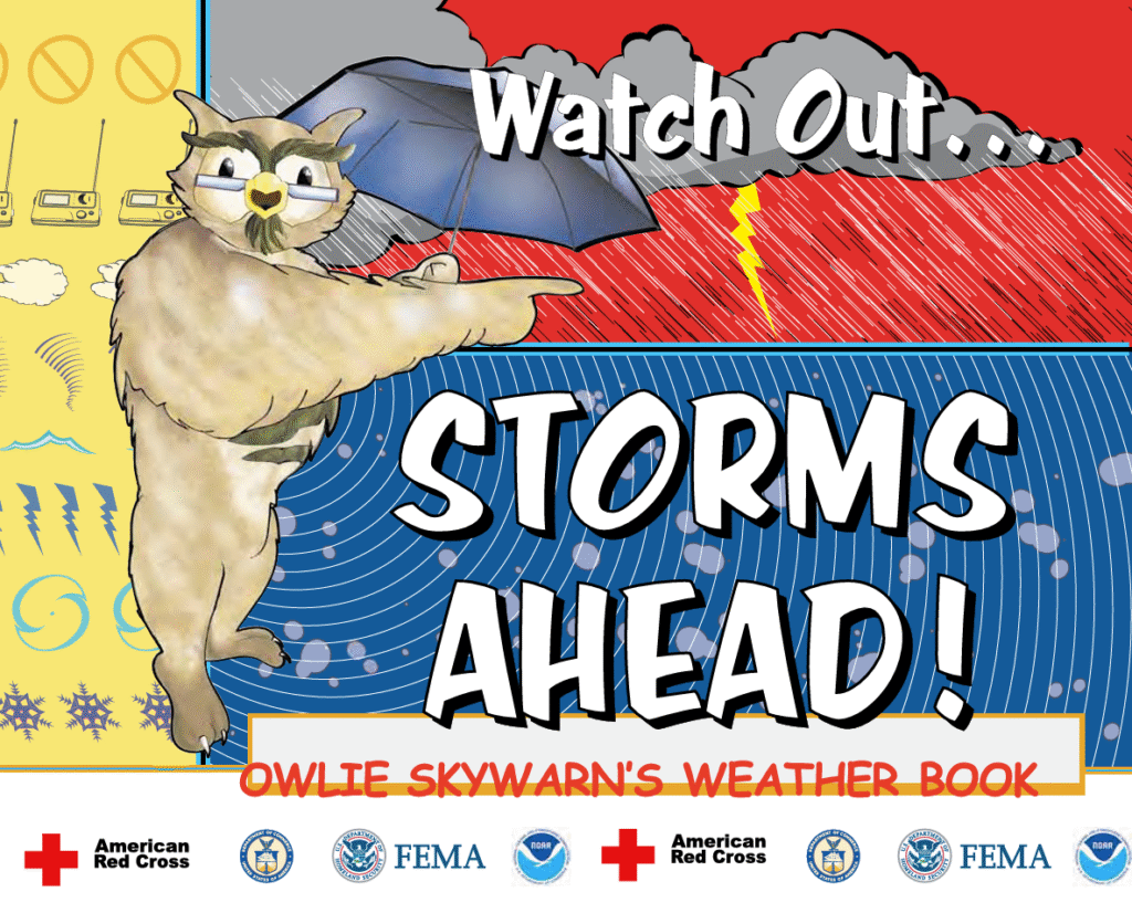 Cover of Weather.com weather coloring book