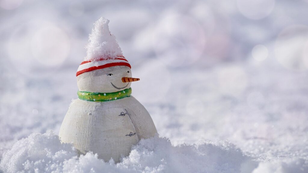 Snowman STEAM stock photo