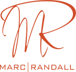 Marc Randall Logo burnt orange